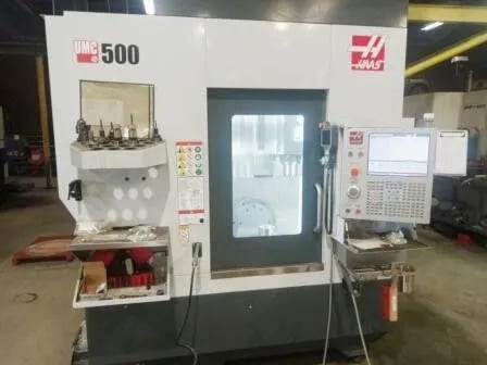 Haas #UMC-500, CNC Vertical Machining Center, 5-Axis, 24" X, 16" Y, 16" Z, 8100 RPM, CAT40 Taper, 30 - Image 1