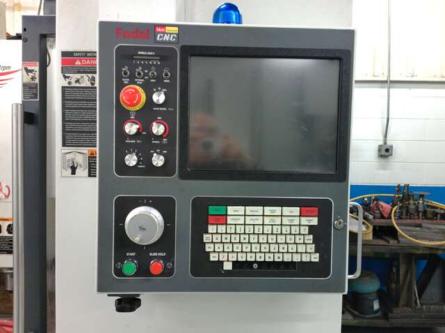 Fadal #VMC3016FX, CNC Vertical Machining Center, 4-Axis, 10000 RPM, CAT40 Taper, 20 automatic tool changer - Image 2