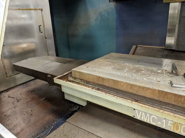 Mighty Viper #VMC-1500AG, CNC Vertical Machining Center, 3-Axis, 63" X, 32" Y, 24" Z, 30" x 68" Table, 25 HP - Image 7
