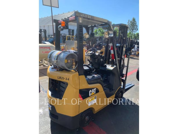Caterpillar Mitsubishi C3500-LE, Forklift, 4637 hours, S/N: AT81F41747, 2021 - Image 3