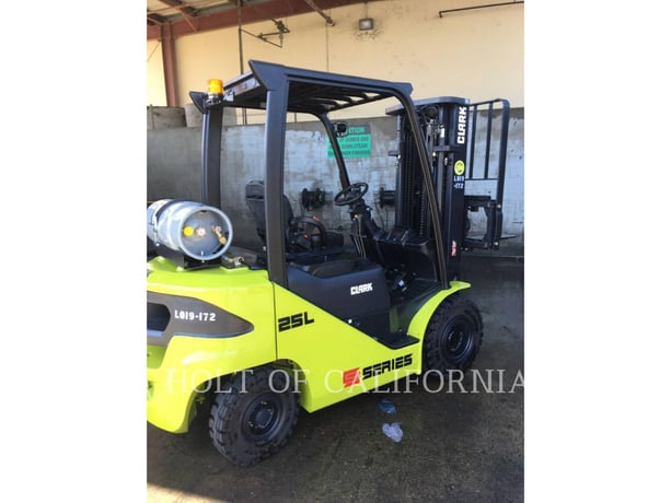 Clark S25L, Forklift, 3298 hours, S/N: S232L004010035, 2019 - Image 4