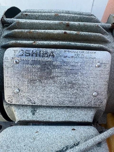 24" x 24" Clarke's #CFV24X971029, feeder, Toshiba 5 HP motor @ 1800 RPM, Falk 4207J25 - Image 9