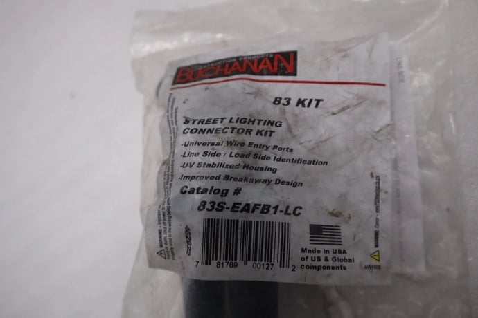 NEW Buchanan Street Lighting Connector Kit 83S-EAFB1-LC Set STK H1160A - Image 2