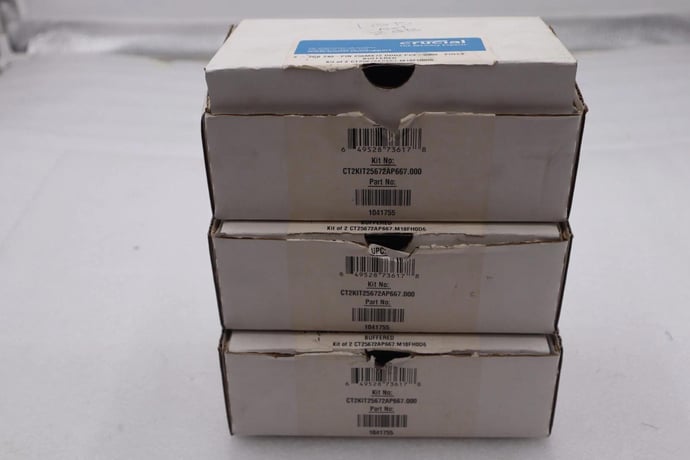 Crucial pc2-5300 1gb ddr2 fully buffered stock #k-1522a - Image 5