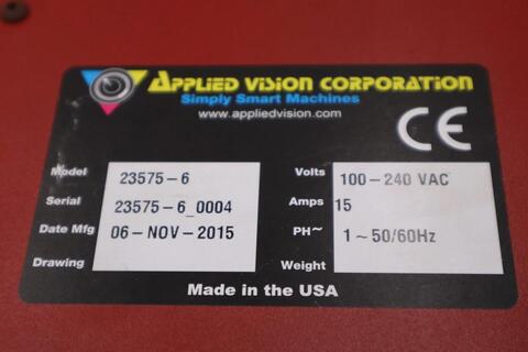 Applied Vision PN 23575-6 Genius MX Processor STOCK H1289 - Image 5