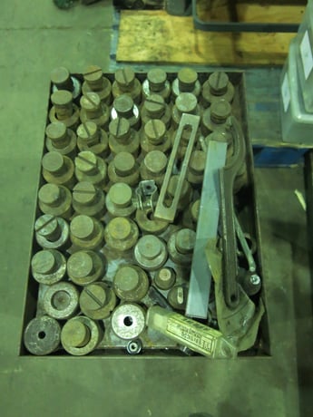 4" x 4" x 3/8" Peddinghaus #PEDDIWORKER-880, hydraulic ironworker, 88 Ton, 230 V., 3ph - Image 9