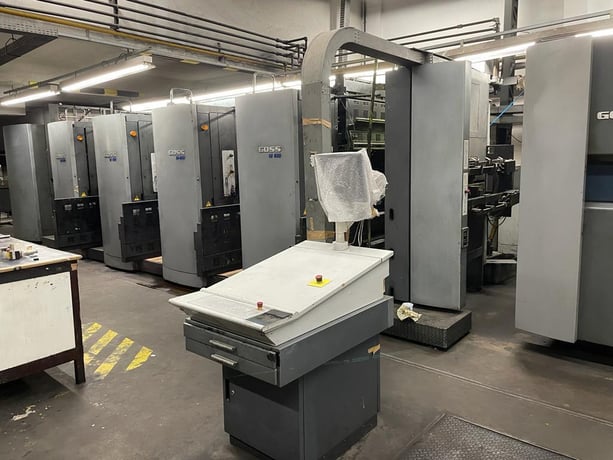Heidelberg Harris #M600, Printing Units, 35-38" web, 22.75" & 23.56" cutoffs - Image 5