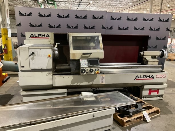 Alpha #550, CNC lathe, 1996 - Image 1