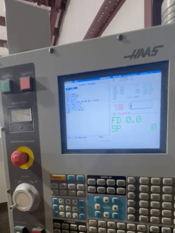 Haas #TL-2, 2-Axis CNC Lathe, 20" swing, 16" turning diameter, 48" machining length, 8" chuck, 12 HP, 2000 - Image 2