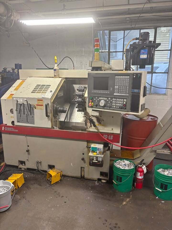 Okuma #ES-L6, 2-Axis CNC Lathe, 20" swing, 8.27" turning diameter, 11.02" machining length, 6" chuck, 10 HP - Image 1