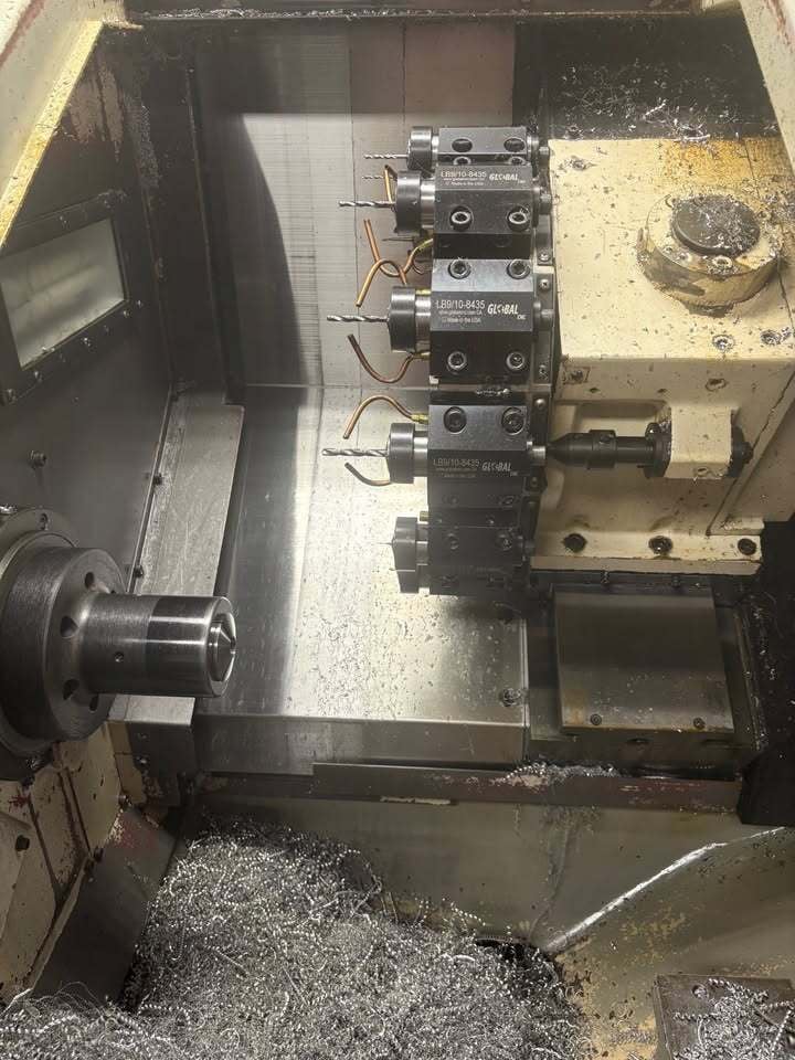 Okuma #ES-L6, 2-Axis CNC Lathe, 20" swing, 8.27" turning diameter, 11.02" machining length, 6" chuck, 10 HP - Image 5