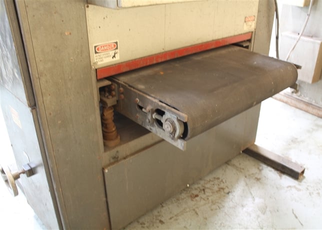36" Rand-Bright #S36x75, belt grinder & dust collector, 20 HP, 0-60 FPM, #62629 - Image 7