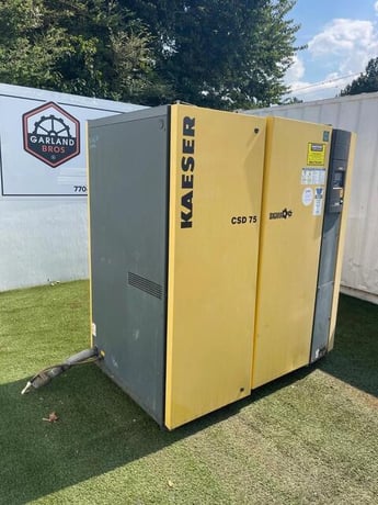 283 cfm, 175 psig, Kaeser #CSD-75, Rotary Screw Air Compressor, 75 HP, 460Y/266 V., 2012 - Image 3