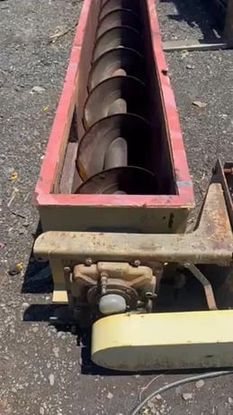 16" diameter x 51' L Dorris #203TL25, Screw Conveyor, 17" Trough, 15-1/2" Flights, 7.5 HP - Image 2