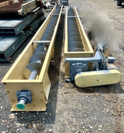 16" diameter x 51' L Dorris #203TL25, Screw Conveyor, 17" Trough, 15-1/2" Flights, 7.5 HP - Image 7