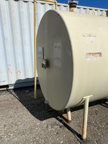 1000 gallon Modern Welding Co., Horizontal Tank, Double Wall - Image 3