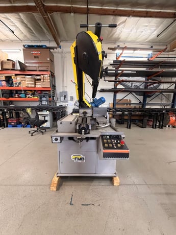 13" x 25" FMB #Pegasus-XL, Semi-auto horizontal Bandsaw, 1-1/4" x 14' 8" x 0.042" blade, 394 FPM, 4 HP, 2020 - Image 2