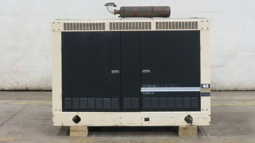 44 KW Kohler #45RZG, Natural gas LP generator set, 120/240 Volts, 1-phase, 75 HP @ 1800 RPM, GM 4.3L engine - Image 1