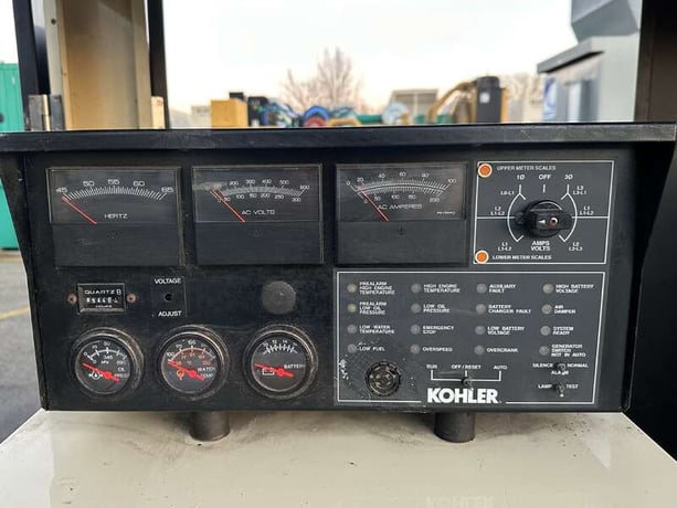 44 KW Kohler #45RZG, Natural gas LP generator set, 120/240 Volts, 1-phase, 75 HP @ 1800 RPM, GM 4.3L engine - Image 8