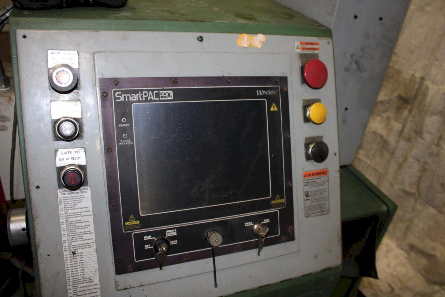 60 Ton, FlexoPress #SA60-30-24, straight side double crank, 2" stroke, 8" Shut Height, 2" ram adj., 100-400 - Image 8