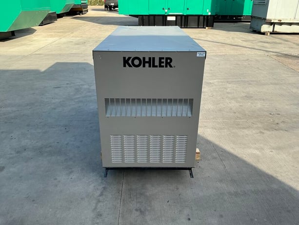 30 KW Kohler #30RCLA, Natural gas generator set, 120/240 Volts, 1-phase, 1800 RPM, KG2204T engine, weather - Image 2