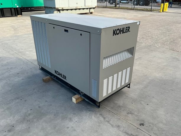30 KW Kohler #30RCLA, Natural gas generator set, 120/240 Volts, 1-phase, 1800 RPM, KG2204T engine, weather - Image 6