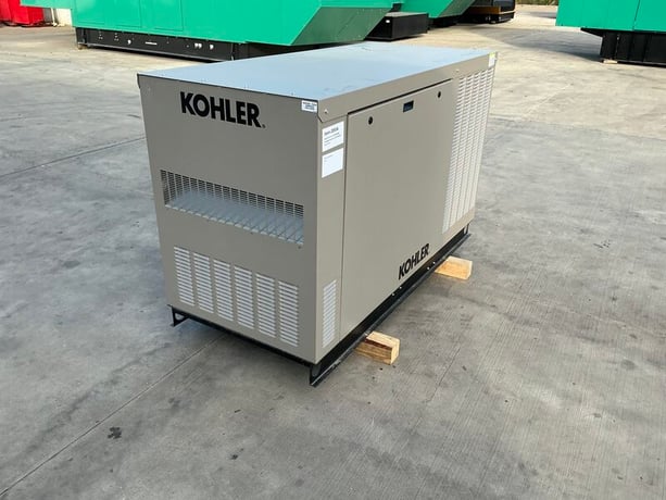 30 KW Kohler #30RCLA, Natural gas generator set, 120/240 Volts, 1-phase, 1800 RPM, KG2204T engine, weather - Image 7