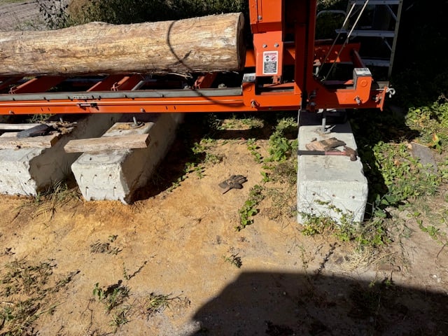 Wood-Mizer #LT-15, Electric Sawmill, 375 FPH, 176" blade, 19" wheels, 38 hours - Image 10