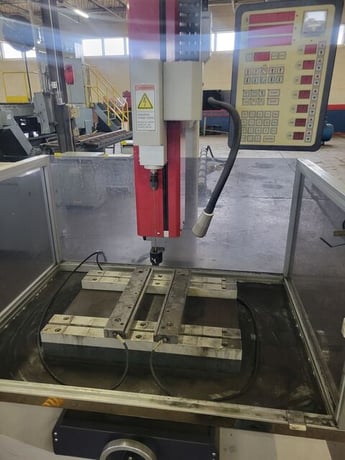 Yougar #YGS-43Z, Electrical Discharge Machine Hole-Driller, 15.7" x 11.8" x 15.7" travel, 0.0039"-0.2363" - Image 3