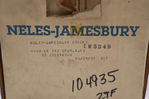 Neles Jamesbury LK 763 Actuator Mounting Bracket Kit New Open Box #3577 - Image 2