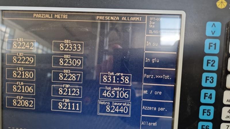Bavelloni #Gemy-V10, vertical stright line edge grinder, 10 spindle, 2004 - Image 3