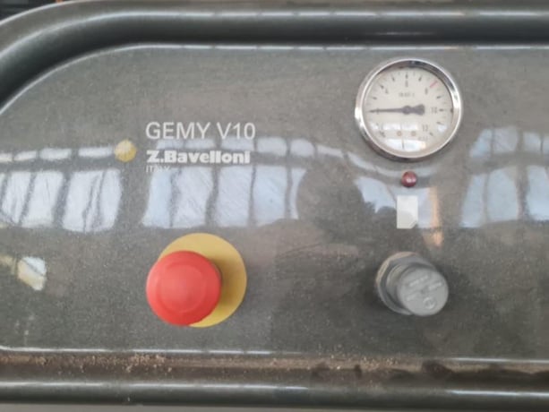 Bavelloni #Gemy-V10, vertical stright line edge grinder, 10 spindle, 2004 - Image 4
