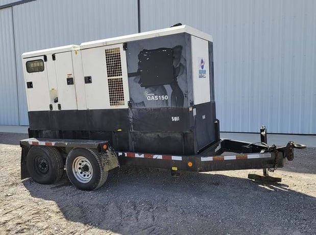 115 KW Atlas Copco #QAS 150 JDS, diesel generator set, John Deere engine, 2012 - Image 2