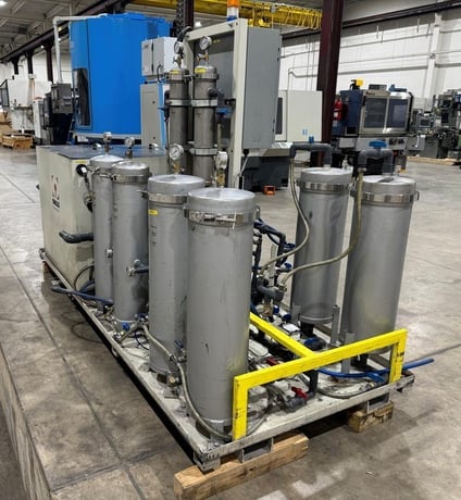 Omax #PSI-TWRS-400-PCM, central water recycling system, 6 GPM, HM digital PSC-150 Control, alarm, 2014 - Image 5