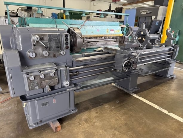 21" x 98.5" Tarnow #TUJ-48X2500, Engine Lathe, 1120 RPM, inch/metric threads, 2" bore, 220 V. - Image 1