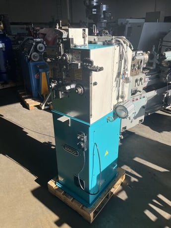 Simco #CSP-208, CNC Spring Coiler, 0.13-0.8mm wire, 550 PPM, 220 V., 3ph, 2002 - Image 1
