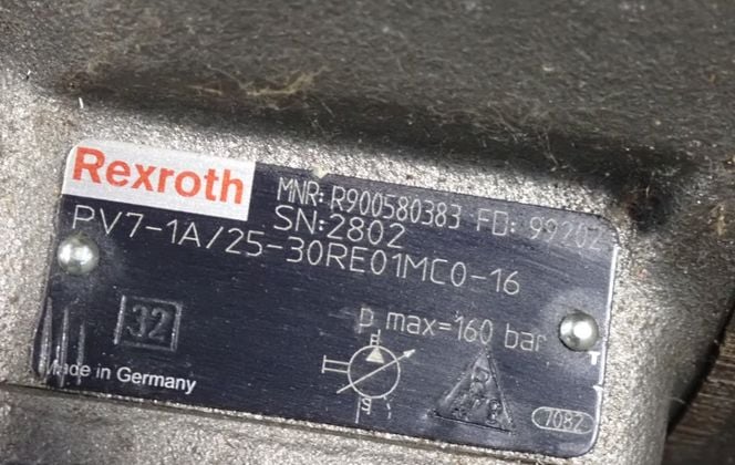 Rexroth #R900580383, Vane Pump, 160 bar - Image 4