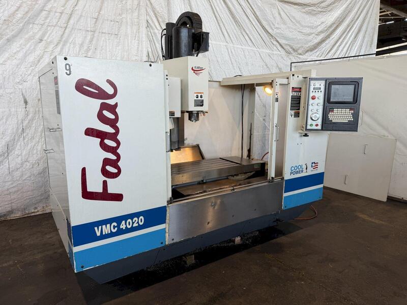 Fadal #VMC4020HT, CNC vertical machining center, 21 automatic tool changer, 40" X, 20" Y, 20" Z, 10000 RPM - Image 1