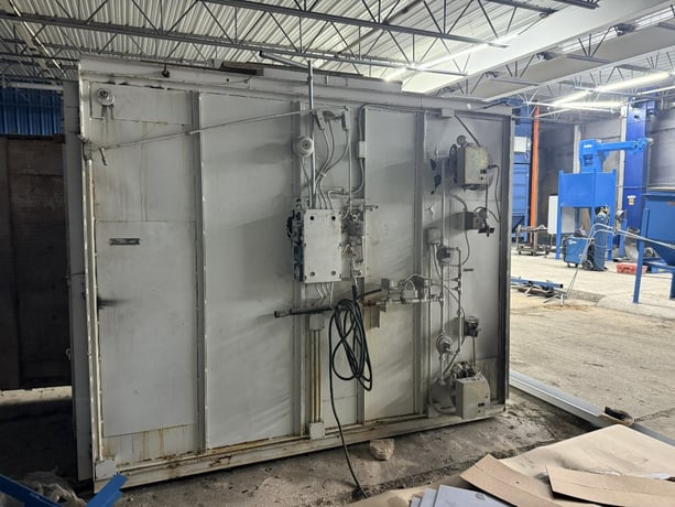 66" width x 84" H x 88" L Pollution Control, Pyrolysis Cleaning Furnace Burn Off Oven, Natural gas - Image 1
