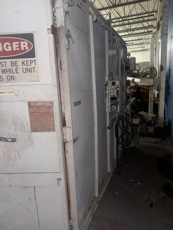 66" width x 84" H x 88" L Pollution Control, Pyrolysis Cleaning Furnace Burn Off Oven, Natural gas - Image 5