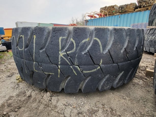 Goodyear #RM-4B+, OTR 3HL Radial Tubeless Tire, 46/90R57, E-4, comes with Rim, (7 available) - Image 2