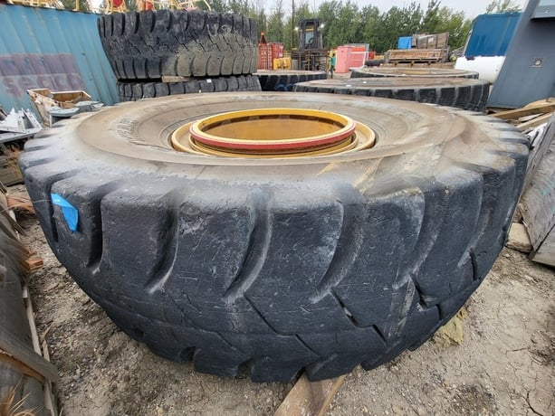 Goodyear #RM-4B+, OTR 3HL Radial Tubeless Tire, 46/90R57, E-4, comes with Rim, (7 available) - Image 7