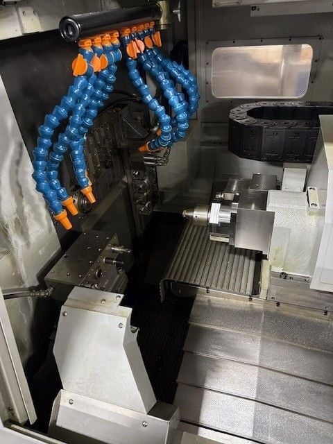 Tsugami #B0325V-III, CNC swiss lathe, 1.25" capacity, 7-Axis, Edge Patriot 338 bar feed, Mist Pro 850 mist - Image 6