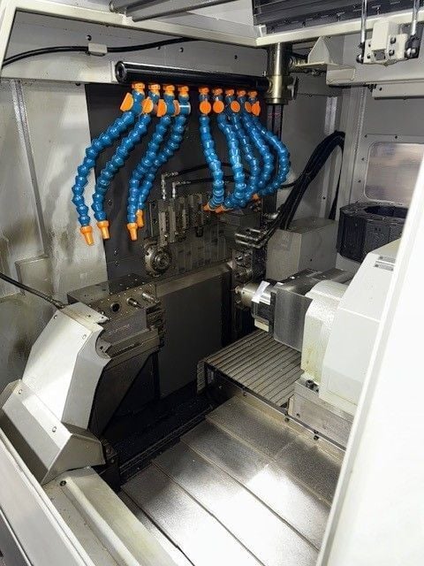 Tsugami #B0325V-III, CNC swiss lathe, 1.25" capacity, 7-Axis, Edge Patriot 338 bar feed, Mist Pro 850 mist - Image 8