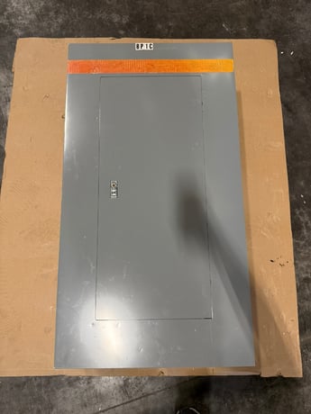 225 Amp. Square D, NC38F, Type 1 Enclosure, 3-Phase, 4-Wire, 120/208Y Volts w/ misc. breakers - Image 1