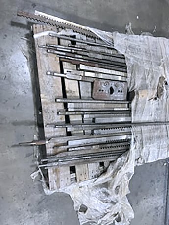 5 Ton x 48" stroke, Ohio, horizontal pull broaching machine, 4" bore diameter, 1976 - Image 6