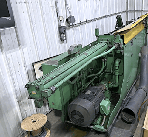 5 Ton x 48" stroke, Ohio, horizontal pull broaching machine, 4" bore diameter, 1976 - Image 7