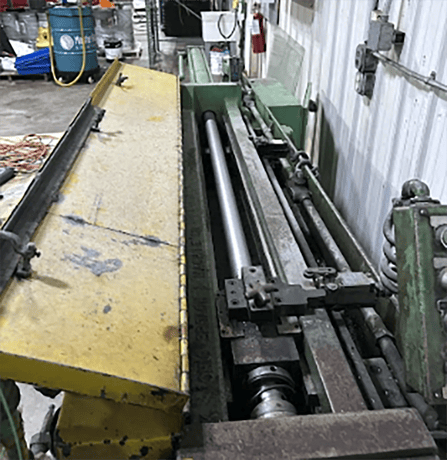 5 Ton x 48" stroke, Ohio, horizontal pull broaching machine, 4" bore diameter, 1976 - Image 9