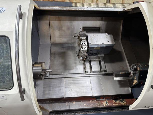 Johnford #SL-650, 2-Axis CNC Lathe, 22.8" swing, 16.5" turning diameter, 60" machining length, 10" chuck, 3" - Image 2