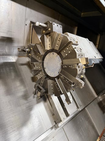 Johnford #SL-650, 2-Axis CNC Lathe, 22.8" swing, 16.5" turning diameter, 60" machining length, 10" chuck, 3" - Image 9